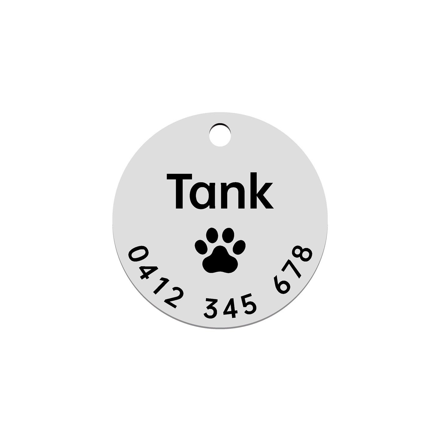 Pet ID tag Pet name tag Laser marked Personalized dog name tag Customized dog ID tag Cat name tag Cat ID tag Puppy Kitten Paw