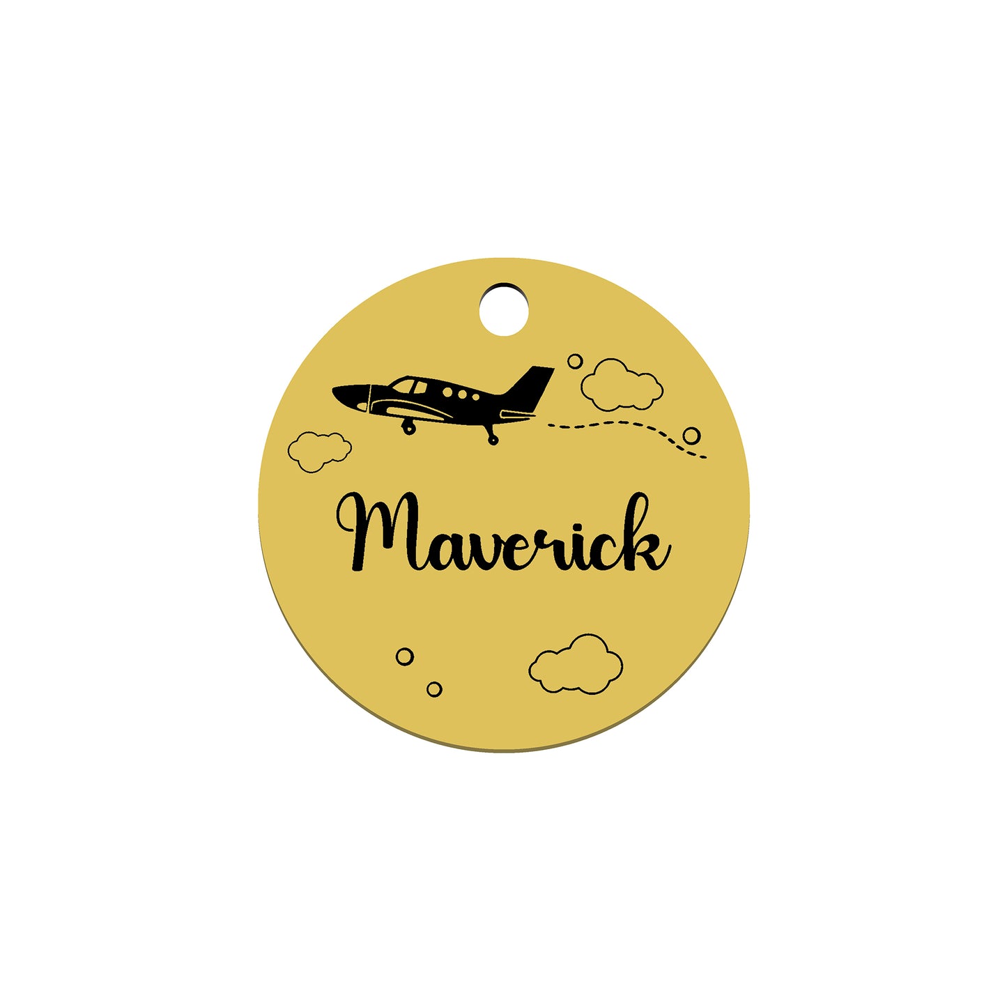 Pet ID tag Pet name tag Laser marked Personalized dog name tag Customized dog ID tag Cat name tag Cat ID tag Puppy Kitten Aeroplane Cloud